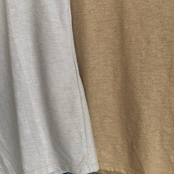 Shimmering Tees Bundle - Silver & Gold WHBM - Picture 7 of 8